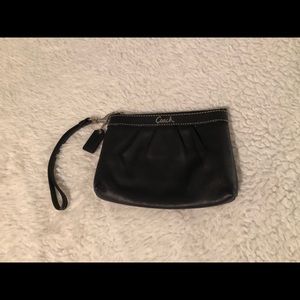 Coach Leather Wristlet